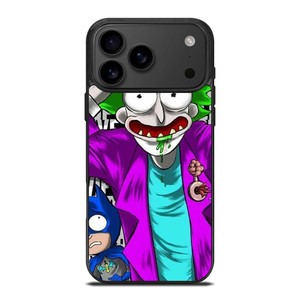 RICK AND MORTY BATMAN JOKER iPhone 17 Pro Max Case Cover RICK AND MORTY BATMAN JOKER iPhone 17 Pro Max Case Cover