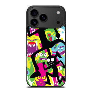 RICK AND MORTY COLORFUL ART iPhone 17 Pro Max Case Cover RICK AND MORTY COLORFUL ART iPhone 17 Pro Max Case Cover