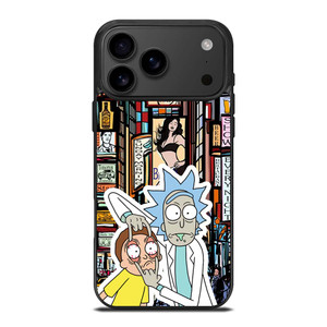 RICK AND MORTY TIMES SQUARE ART iPhone 17 Pro Max Case Cover