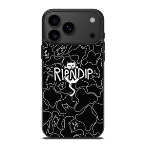 RIPNDIP BLACK DOODLE LOGO iPhone 17 Pro Max Case Cover RIPNDIP BLACK DOODLE LOGO iPhone 17 Pro Max Case Cover