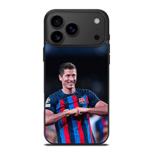 ROBERT LEWANDOWSKI BARCELONA iPhone 17 Pro Max Case Cover