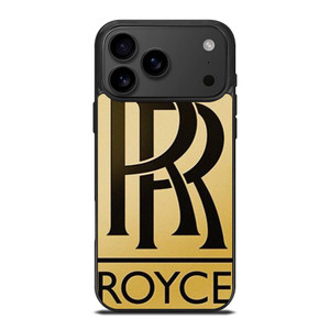 ROLLS ROYCE GOLD LOGO iPhone 17 Pro Max Case Cover ROLLS ROYCE GOLD LOGO iPhone 17 Pro Max Case Cover