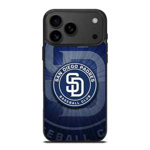 SAN DIEGO PADRES BASEBALL METAL LOGO iPhone 17 Pro Max Case Cover