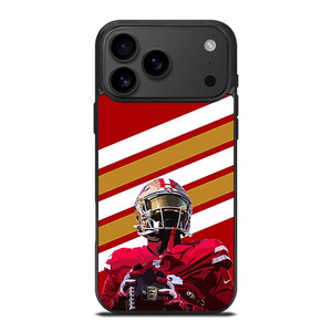 SAN FRANCISCO 49ERS STRIPE LOGO iPhone 17 Pro Max Case Cover