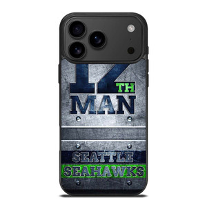 SEATTLE SEAHAWKS 12 MAN iPhone 17 Pro Max Case Cover SEATTLE SEAHAWKS 12 MAN iPhone 17 Pro Max Case Cover