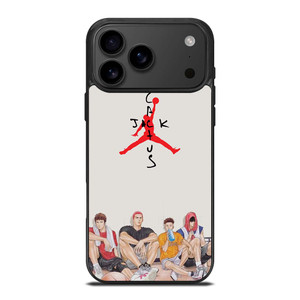 SLAM DUNK AIR JORDAN CACTUS JACK iPhone 17 Pro Max Case Cover SLAM DUNK AIR JORDAN CACTUS JACK iPhone 17 Pro Max Case Cover