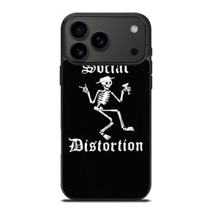SOCIAL DISTORTION ROCK BAND SKULL SYMBOL iPhone 17 Pro Max Case Cover