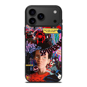 SPIDERMAN MILES MORALES COLLAGE iPhone 17 Pro Max Case Cover SPIDERMAN MILES MORALES COLLAGE iPhone 17 Pro Max Case Cover