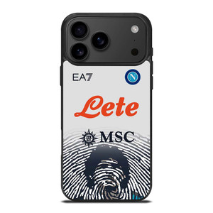 SSC NAPOLI MARADONA WHITE KIT iPhone 17 Pro Max Case Cover SSC NAPOLI MARADONA WHITE KIT iPhone 17 Pro Max Case Cover