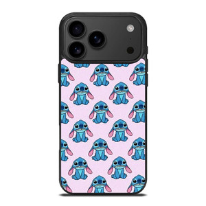 STITCH CARTOON PINK PATTERN iPhone 17 Pro Max Case Cover