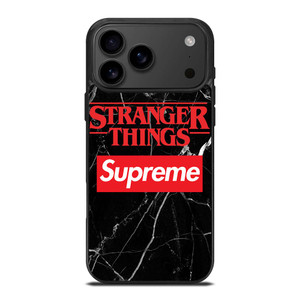 STRANGER THINGS X SUPREME LOGO iPhone 17 Pro Max Case Cover STRANGER THINGS X SUPREME LOGO iPhone 17 Pro Max Case Cover
