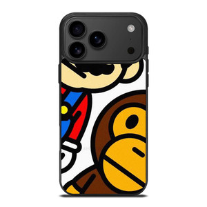 SUPER MARIO BROS BABY MILO BAPE iPhone 17 Pro Max Case Cover SUPER MARIO BROS BABY MILO BAPE iPhone 17 Pro Max Case Cover
