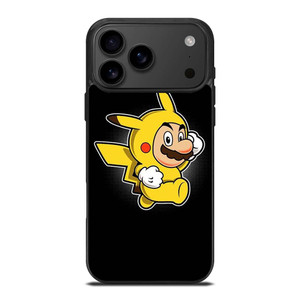 SUPER MARIO BROS X PIKACHU POKEMON iPhone 17 Pro Max Case Cover