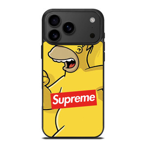 SUPREME HOMER SIMPSONS NUDE iPhone 17 Pro Max Case Cover