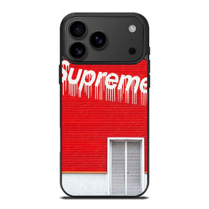 SUPREME MELTED RED HOUSE iPhone 17 Pro Max Case Cover