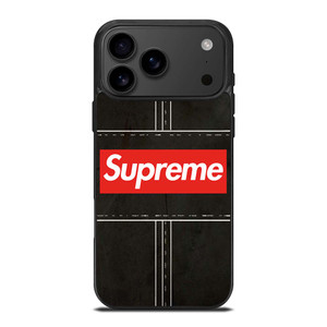 SUPREME METAL STICHING iPhone 17 Pro Max Case Cover SUPREME METAL STICHING iPhone 17 Pro Max Case Cover