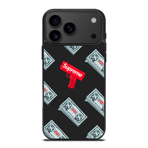 SUPREME MONEY GUN iPhone 17 Pro Max Case Cover SUPREME MONEY GUN iPhone 17 Pro Max Case Cover