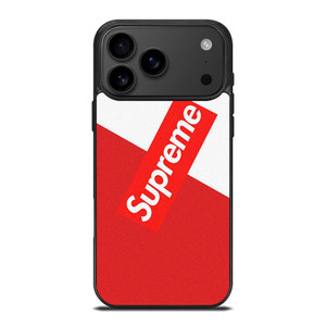 SUPREME SLICED LOGO iPhone 17 Pro Max Case Cover