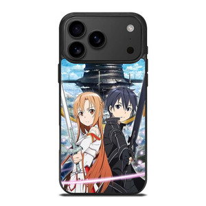 SWORD ART ONLINE KIRITO AND ASUNA SAO iPhone 17 Pro Max Case Cover SWORD ART ONLINE KIRITO AND ASUNA SAO iPhone 17 Pro Max Case Cover