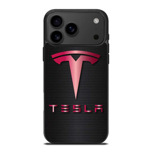 TESLA PINK CARBON iPhone 17 Pro Max Case Cover TESLA PINK CARBON iPhone 17 Pro Max Case Cover