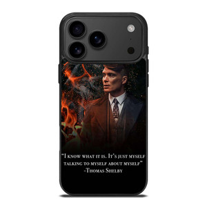 THOMAS SHELBY PEAKY BLINDERS QUOTES iPhone 17 Pro Max Case Cover