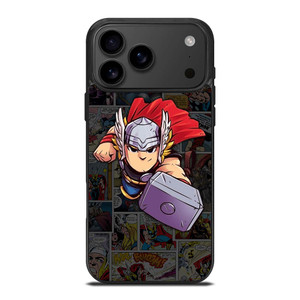 THOR MARVEL COMIC CUTE iPhone 17 Pro Max Case Cover
