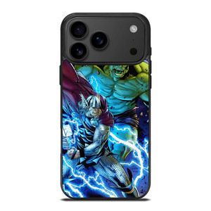 THOR VS HULK MARVEL CARTOON iPhone 17 Pro Max Case Cover THOR VS HULK MARVEL CARTOON iPhone 17 Pro Max Case Cover