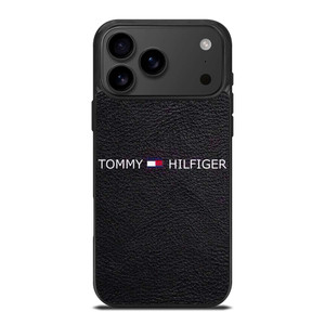 TOMMY HILFIGER LOGO LEATHER iPhone 17 Pro Max Case Cover TOMMY HILFIGER LOGO LEATHER iPhone 17 Pro Max Case Cover