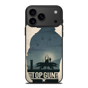 TOP GUN MAVERICKS TOM CRUISE SILHOUETTE iPhone 17 Pro Max Case Cover
