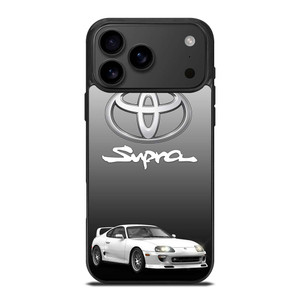 TOYOTA SUPRA CAR WHITE EMBLEM iPhone 17 Pro Max Case Cover