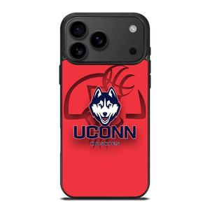 UCONN HUSKIES BASKETBALL LOGO iPhone 17 Pro Max Case Cover