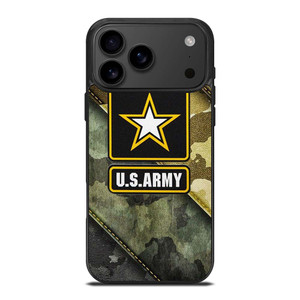 US ARMY LOGO CAMO iPhone 17 Pro Max Case Cover US ARMY LOGO CAMO iPhone 17 Pro Max Case Cover
