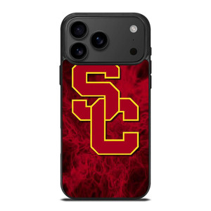 USC TROJANS RED SMOKED LOGO iPhone 17 Pro Max Case Cover USC TROJANS RED SMOKED LOGO iPhone 17 Pro Max Case Cover