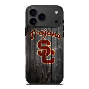 USC TROJANS WOOD LOGO iPhone 17 Pro Max Case Cover USC TROJANS WOOD LOGO iPhone 17 Pro Max Case Cover