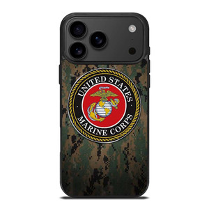 USMC MARINE CAMO iPhone 17 Pro Max Case Cover USMC MARINE CAMO iPhone 17 Pro Max Case Cover