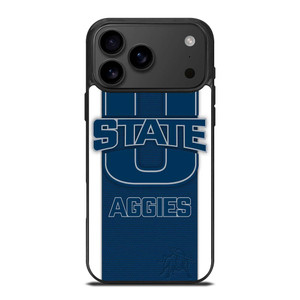 UTAH STATE AGGIES CARBON LOGO iPhone 17 Pro Max Case Cover UTAH STATE AGGIES CARBON LOGO iPhone 17 Pro Max Case Cover