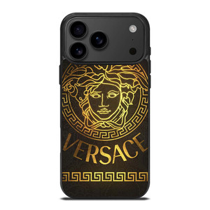 VERSACE GOLD LOGO ORNAMENT iPhone 17 Pro Max Case Cover VERSACE GOLD LOGO ORNAMENT iPhone 17 Pro Max Case Cover