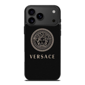 VERSACE LOGO ICON CARBON iPhone 17 Pro Max Case Cover VERSACE LOGO ICON CARBON iPhone 17 Pro Max Case Cover