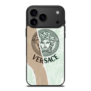VERSACE LOGO PALM LEAVES iPhone 17 Pro Max Case Cover
