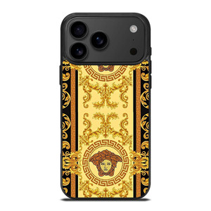 VERSACE MEDUSA GOLD ICON iPhone 17 Pro Max Case Cover