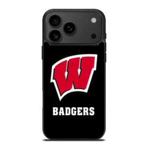 WISCONSIN BADGERS LOGO iPhone 17 Pro Max Case Cover WISCONSIN BADGERS LOGO iPhone 17 Pro Max Case Cover