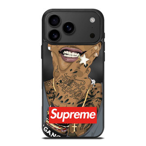 WIZ KHALIIFA X SUPREME iPhone 17 Pro Max Case Cover WIZ KHALIIFA X SUPREME iPhone 17 Pro Max Case Cover