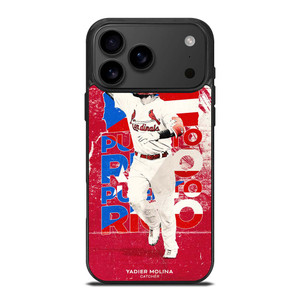 YADIER MOLINA SAINT LOUIS CARDINALS MLB iPhone 17 Pro Max Case Cover YADIER MOLINA SAINT LOUIS CARDINALS MLB iPhone 17 Pro Max Case Cover