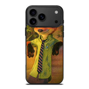 ZOOTOPIA NICK WILDE CARTOON iPhone 17 Pro Max Case Cover