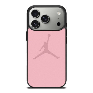 AIR JORDAN PINK LOGO iPhone 17 Pro Case Cover