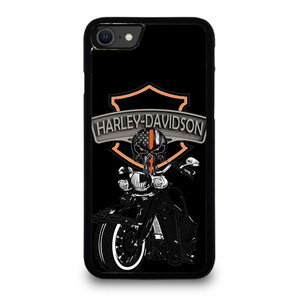 HARLEY DAVIDSON MOTOR SKULL BADGE  iPhone SE 2020 Case Cover