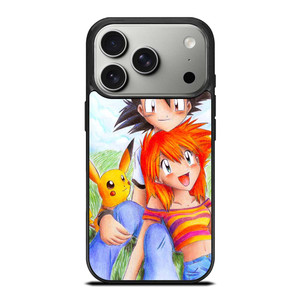 ASH MISTY PIKACHU POKEMON iPhone 17 Pro Case Cover