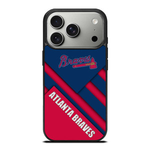 ATLANTA BRAVES BASEBALL ABSTRACT LOGO iPhone 17 Pro Case Cover