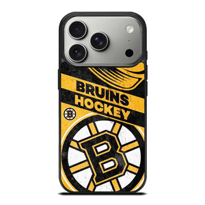 BOSTON BRUINS HOCKEY LOGO iPhone 17 Pro Case Cover