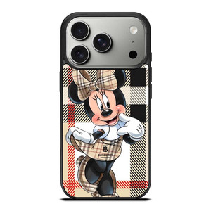 BURBERRY X MINNIE MOUSE DISNEY iPhone 17 Pro Case Cover